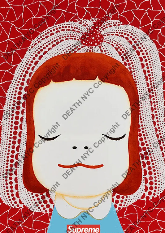Auction ’sleep pump red 1’’ art print 45x32cm (Edition of 100) - Art Print