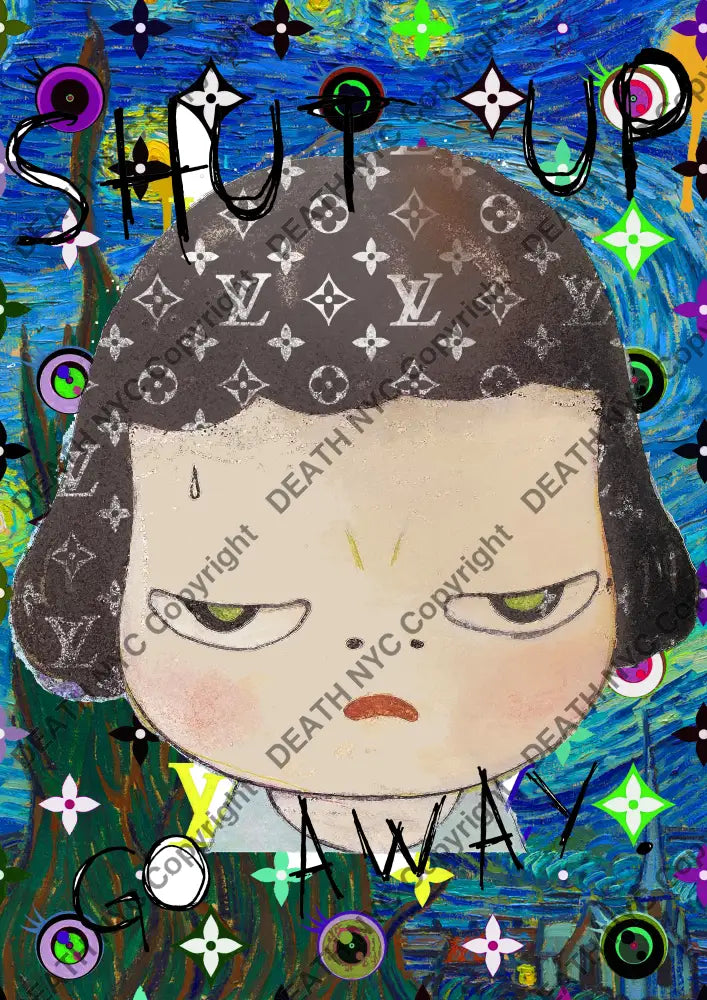 Auction **SMALL SIZE** 15x21cm - ’Q18 girl’ art print (Edition of 100) - Art Print