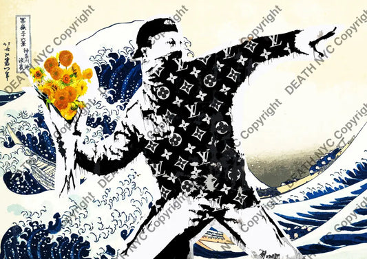 Auction **SMALL SIZE** 15x21cm - ’Za163 bank’ art print (Edition of 100) - Art Print