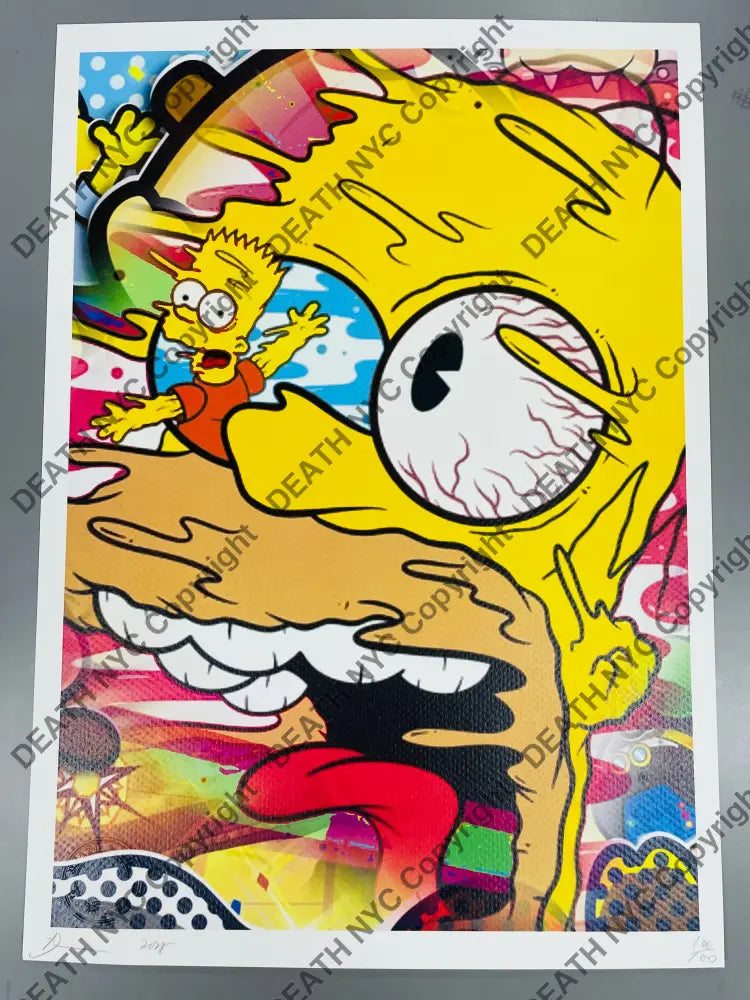 Auction ’smp scary’ 45x32cm (Edition of 100) (2025) Art Print