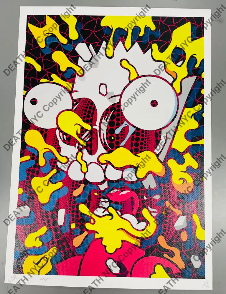 Auction ’smp splash’ 45x32cm (Edition of 100) (2025) Art Print