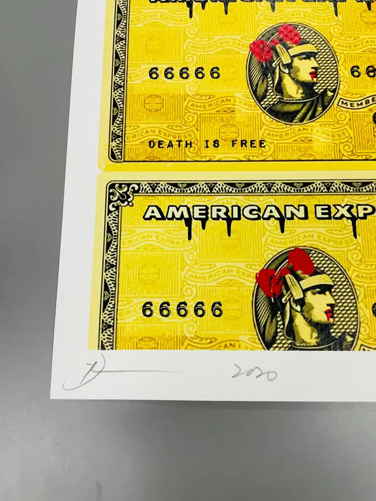 Auction ’Snow A E’ 45x32cm (Edition of 100*) (2020) Art Print