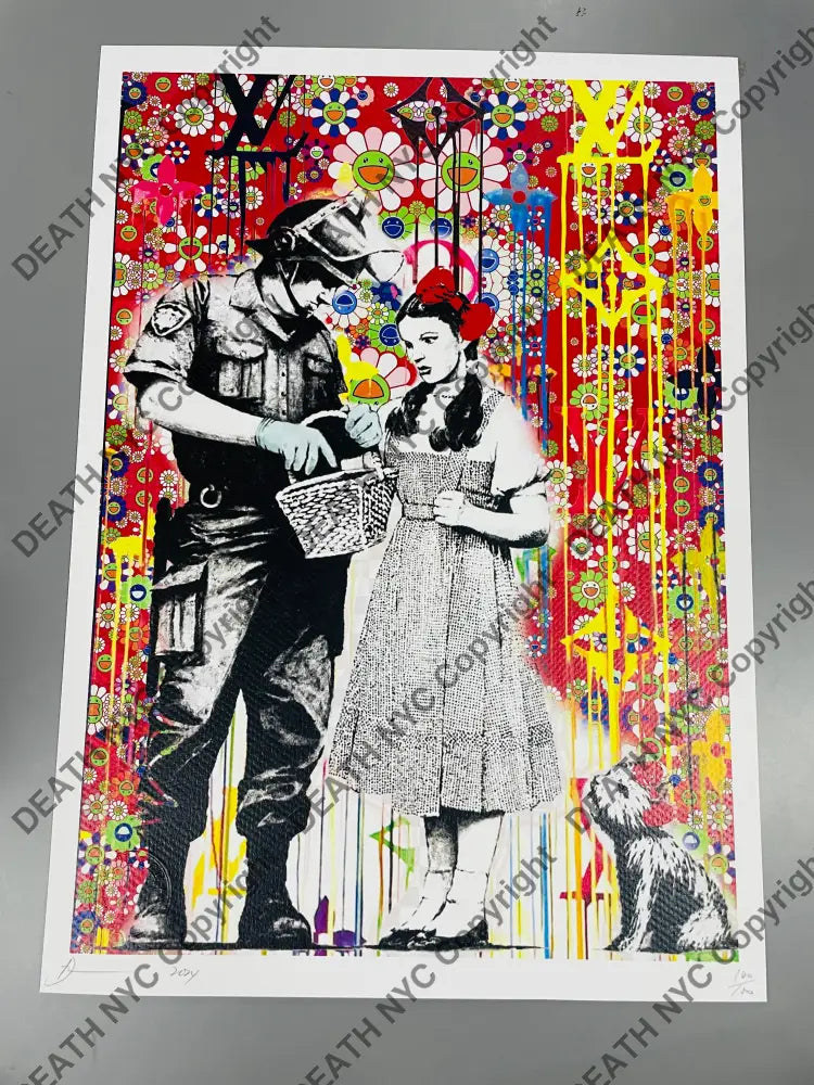 Auction ’Soldier girl’ 45x32cm (Edition of 100) (2024) Art Print