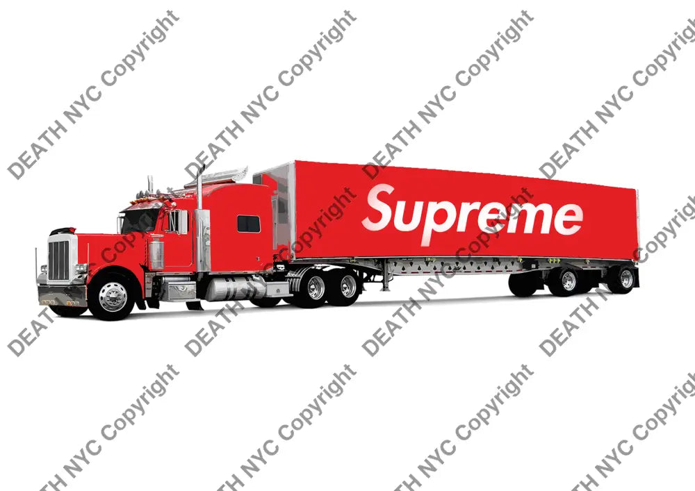 Auction ’sup truck’ art print 45x32cm (Edition of 100) Art Print