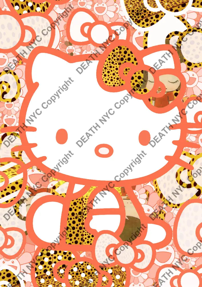 Auction ’T1163 kitty’ art print 45x32cm (Edition of 100) Art Print