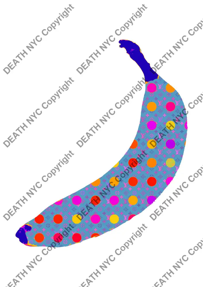 Auction ’T1220 banana ’ art print 45x32cm (Edition of 100) - Art Print
