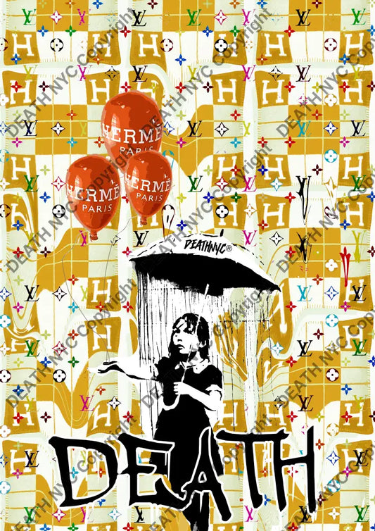 Auction ’T14 balloon’ art print 45x32cm (Edition of 100) Art Print