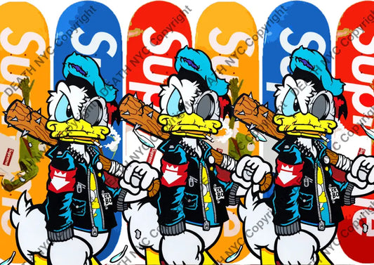 Auction ’T1662 duck’ 45x32cm (Edition of 100) Art Print