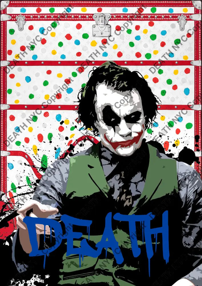Auction ’T1673 j k r’ art print 45x32cm (Edition of 100) - Art Print