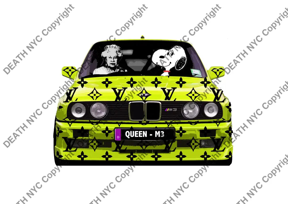 Auction ’T293 queen’ art print 45x32cm (Edition of 100) - Art Print