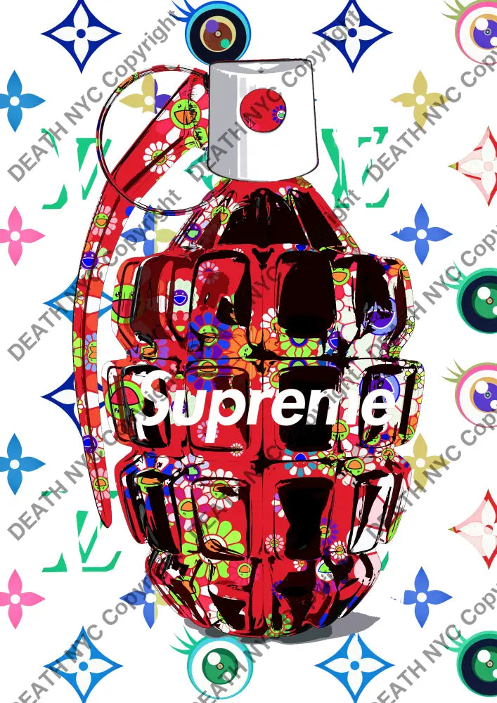 Auction ’T3093 bomb’ 45x32cm (Edition of 100) Art Print