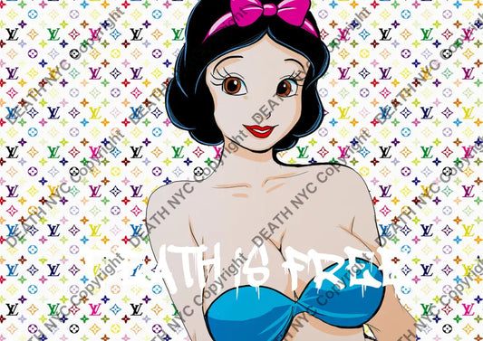 Auction ’T3125 snow’ 45x32cm (Edition of 100) Art Print