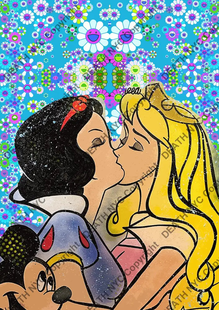 Auction ’T875 kiss ’ art print 45x32cm (Edition of 100) Art Print