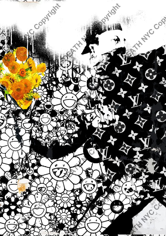 Auction ’throw BY’ art print 45x32cm (Edition of 100) - Art Print