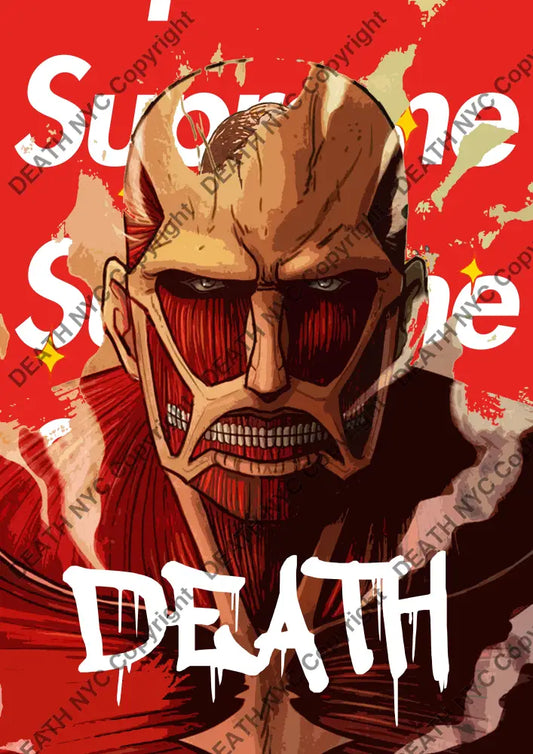 Auction ’Titan supreme’ art print 45x32cm (Edition of 100) - Art Print