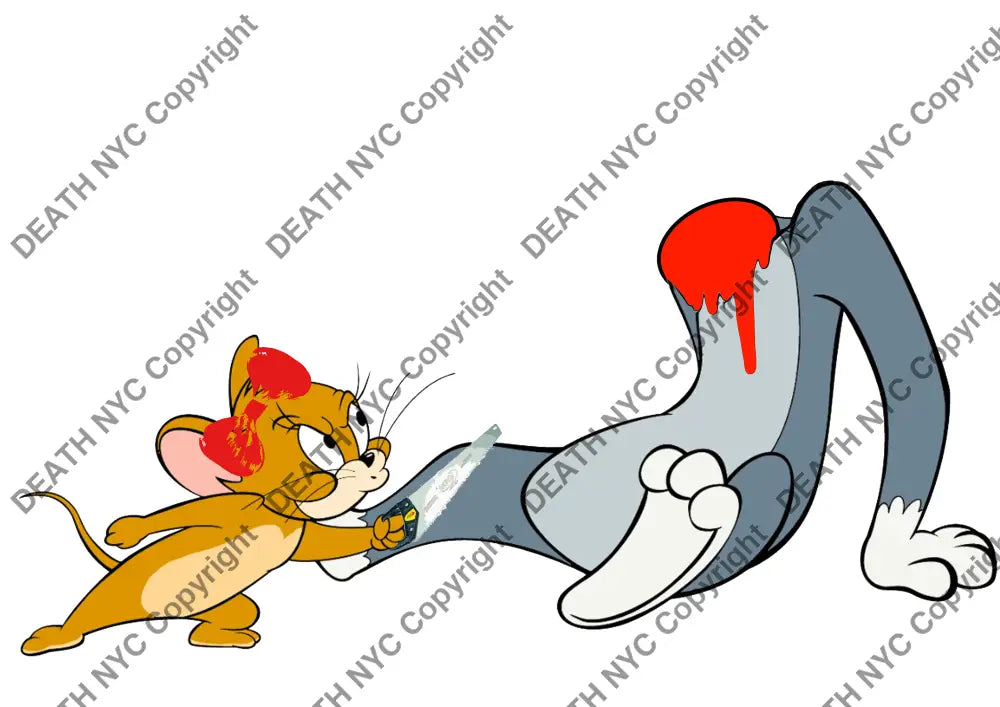 Auction ’tom and jer ’ art print 45x32cm (Edition of 100) Art Print