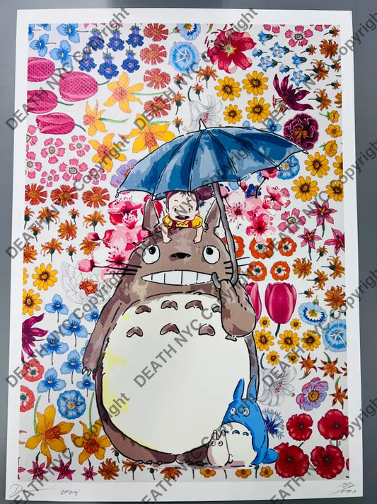 Auction ’Toto flower’ 45x32cm (Edition of 100) Art Print