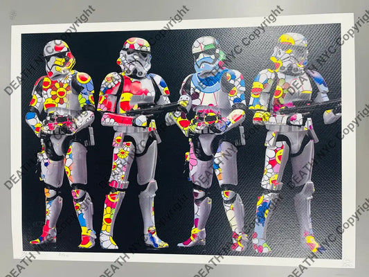 Auction ’troop gang’ 45x32cm (Edition of 100) Art Print