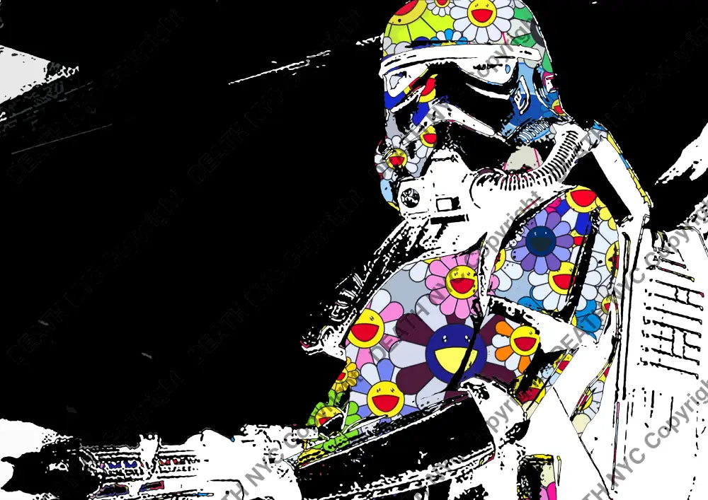 Auction ’troop world b ’ art print 45x32cm (Edition of 100) Art Print
