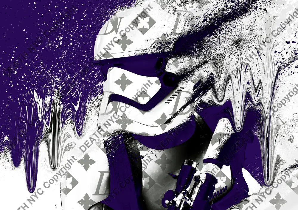 Auction ’troop y 1. ’ art print 45x32cm (Edition of 100) - Art Print