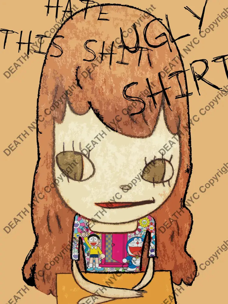 Auction ’ugly shirt 3’’ art print 45x32cm (Edition of 100) Art Print