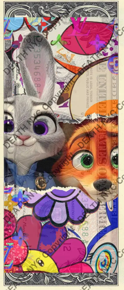 Auction USD $1 Original artwork 011225$10 zoo Art Print