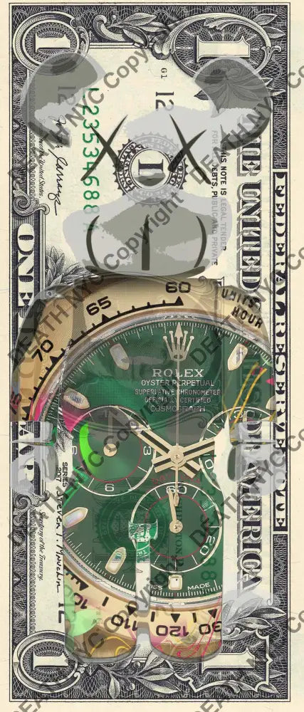 Auction USD $1 Original artwork 011225$2 bear Art Print