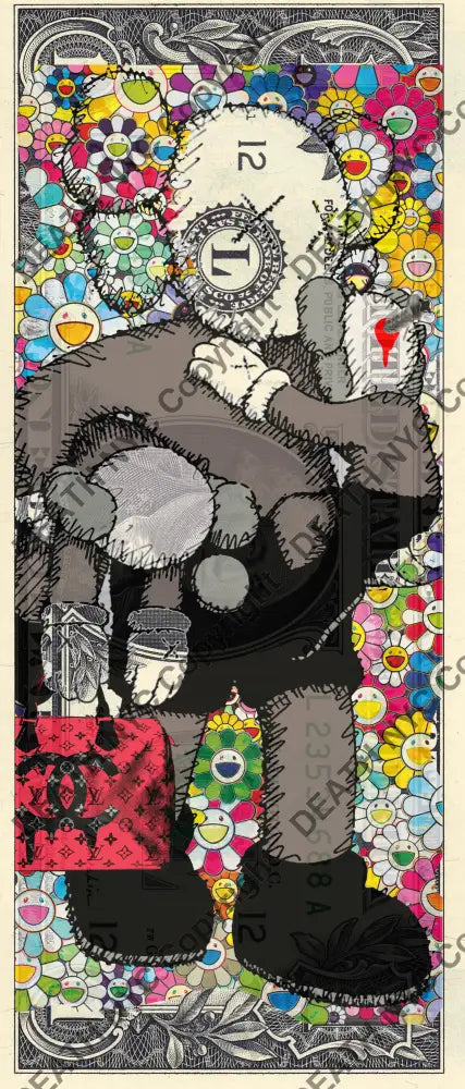 Auction USD $1 Original artwork 020222$16 x Art Print
