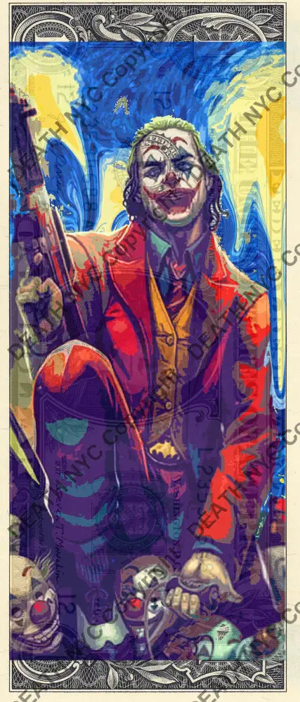 Auction USD $1 Original artwork 021023$9 j k r - Art Print