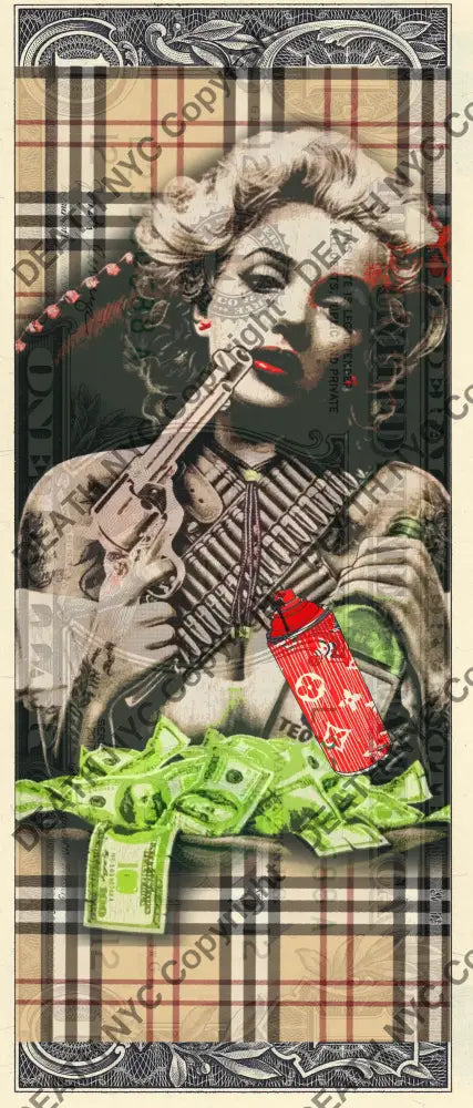 Auction USD $1 Original artwork 030224$15 monr - Art Print