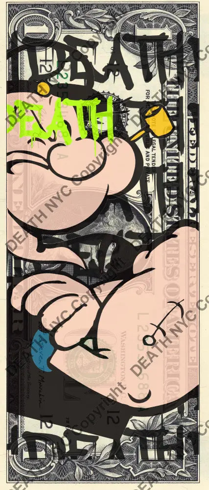 Auction USD $1 Original artwork 030324$17 pop Art Print