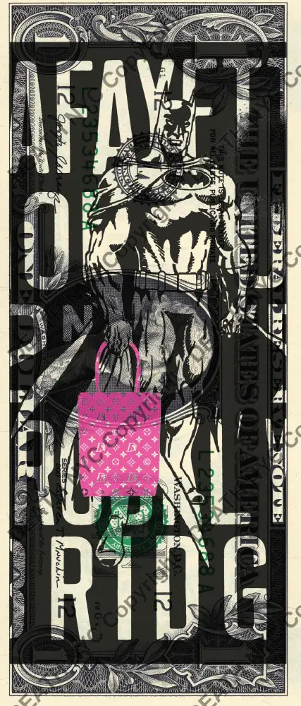 Auction USD $1 Original artwork 030324$3 bat Art Print