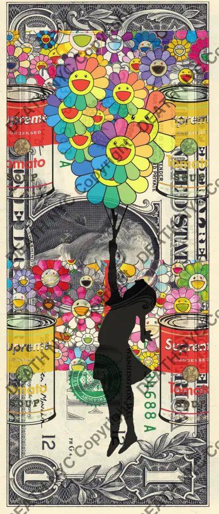 Auction USD $1 Original artwork 031025$22 bank Art Print