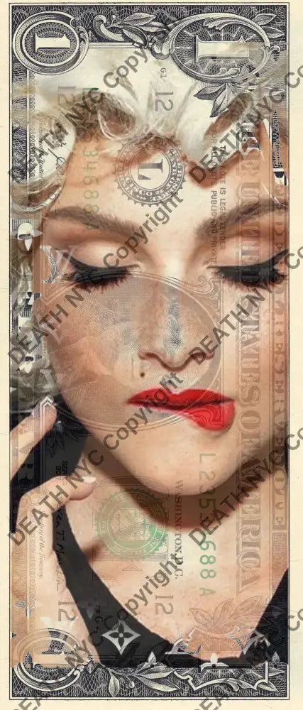 Auction USD $1 Original artwork 031026$11 monr - Art Print
