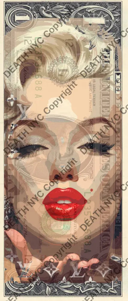 Auction USD $1 Original artwork 031026$18 monr - Art Print