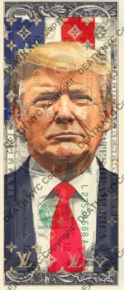 Auction USD $1 Original artwork 031026$22 tr p - Art Print