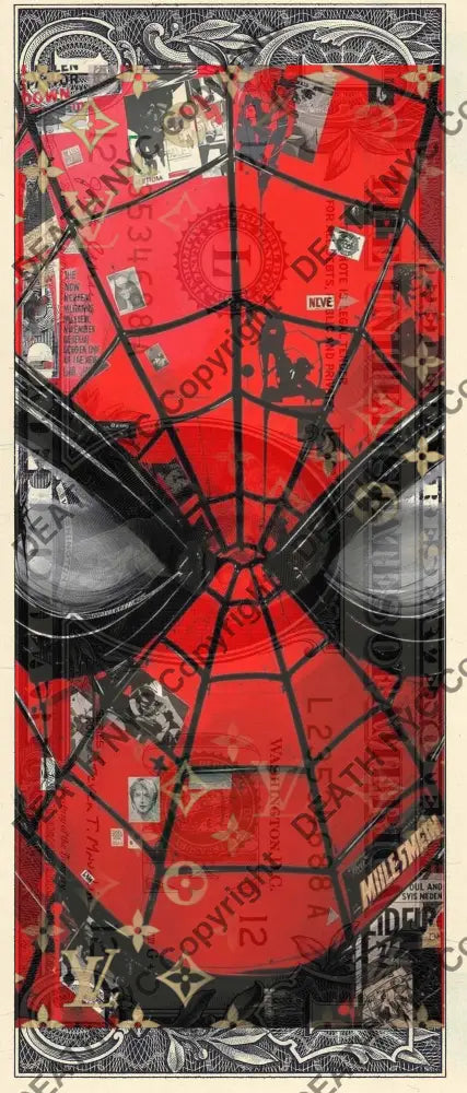 Auction USD $1 Original artwork 031026$27 spider - Art Print