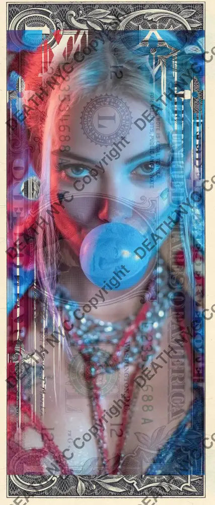 Auction USD $1 Original artwork 031026$4 quin - Art Print