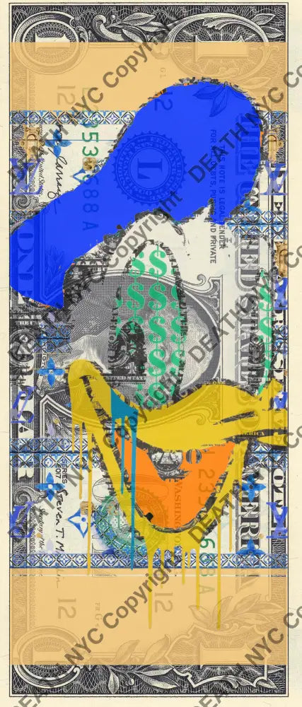 Auction USD $1 Original artwork 031123$5 duck Art Print