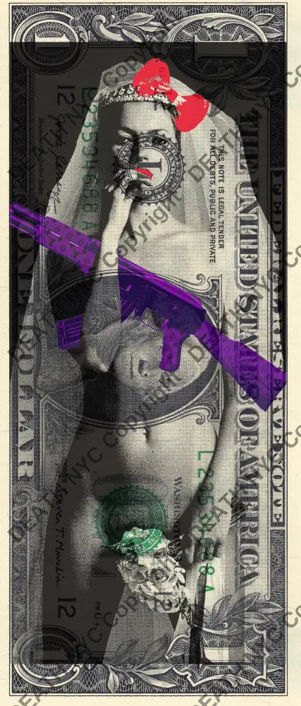 Auction USD $1 Original artwork 031221$4 kate - Art Print