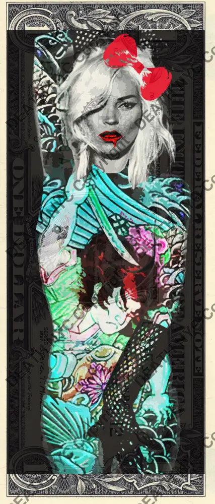 Auction USD $1 Original artwork 031221$5 kate - Art Print