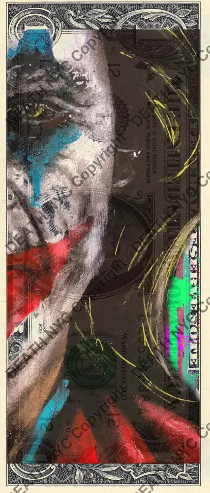 Auction USD $1 Original artwork 031223$13 jok Art Print