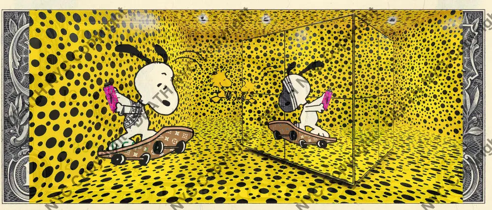 Auction USD $1 Original artwork 031223$15 silly - Art Print