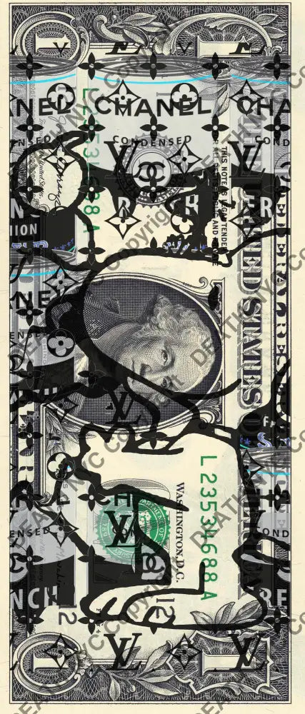 Auction USD $1 Original artwork 040124$10 silly Art Print