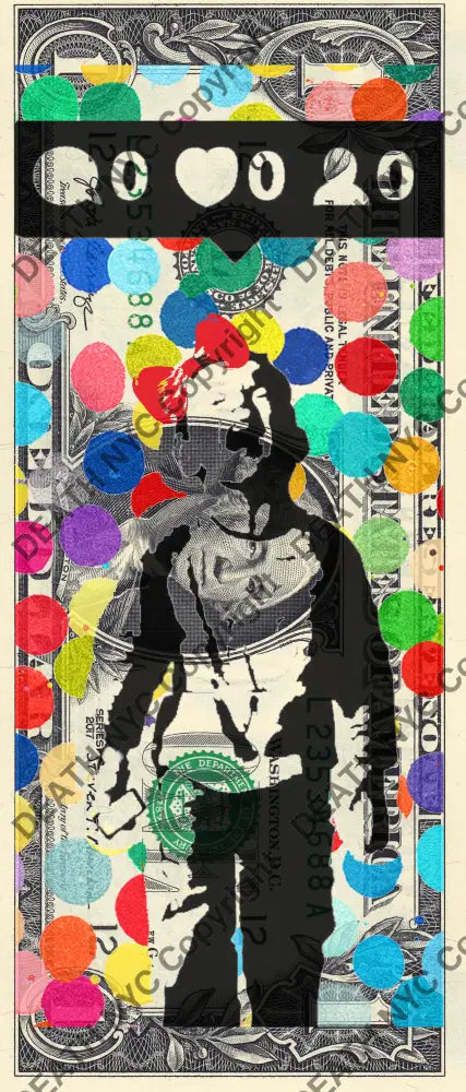 Auction USD $1 Original artwork 040124$8 bank Art Print