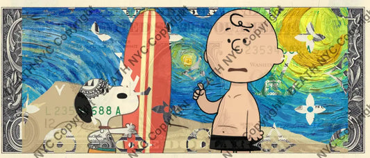 Auction USD $1 Original artwork 040223$12 silly - Art Print