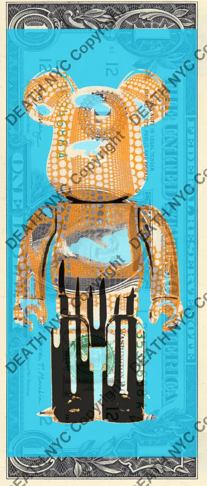 Auction USD $1 Original artwork 040523$16 bear Art Print