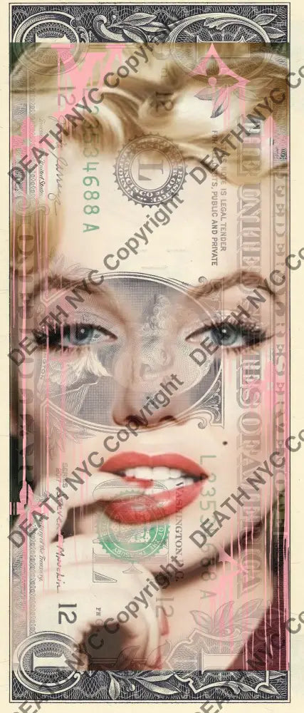 Auction USD $1 Original artwork 040926$14 monr - Art Print