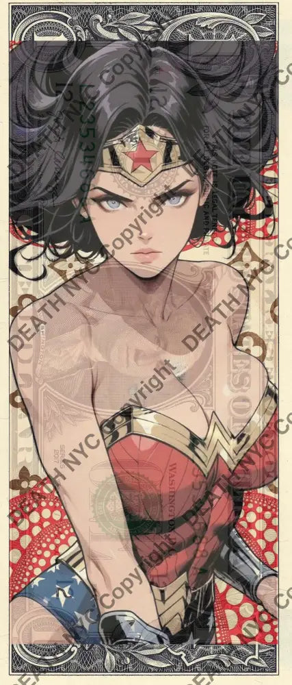 Auction USD $1 Original artwork 040926$3 wonder - Art Print