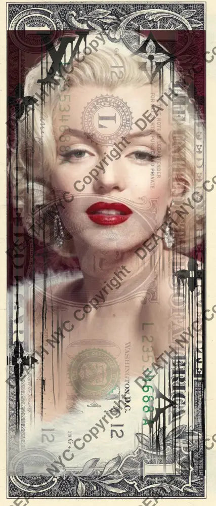 Auction USD $1 Original artwork 040926$9 monr - Art Print